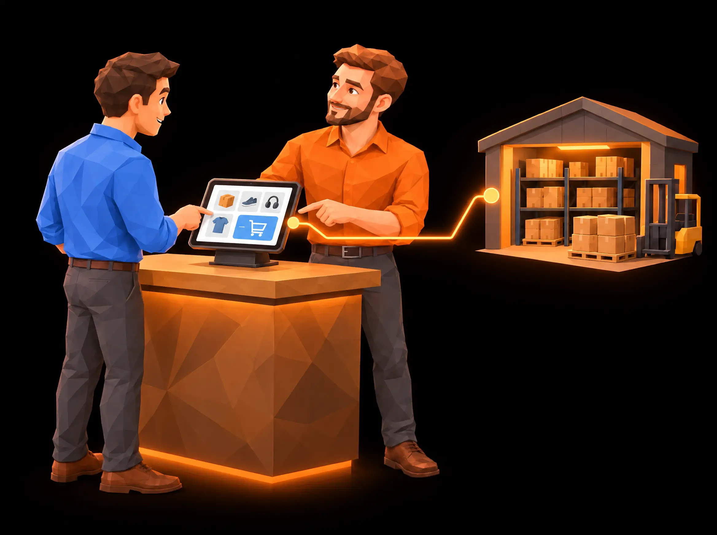 Illustratie: Tulipsoft bouwt een dealerportaal voor een klant