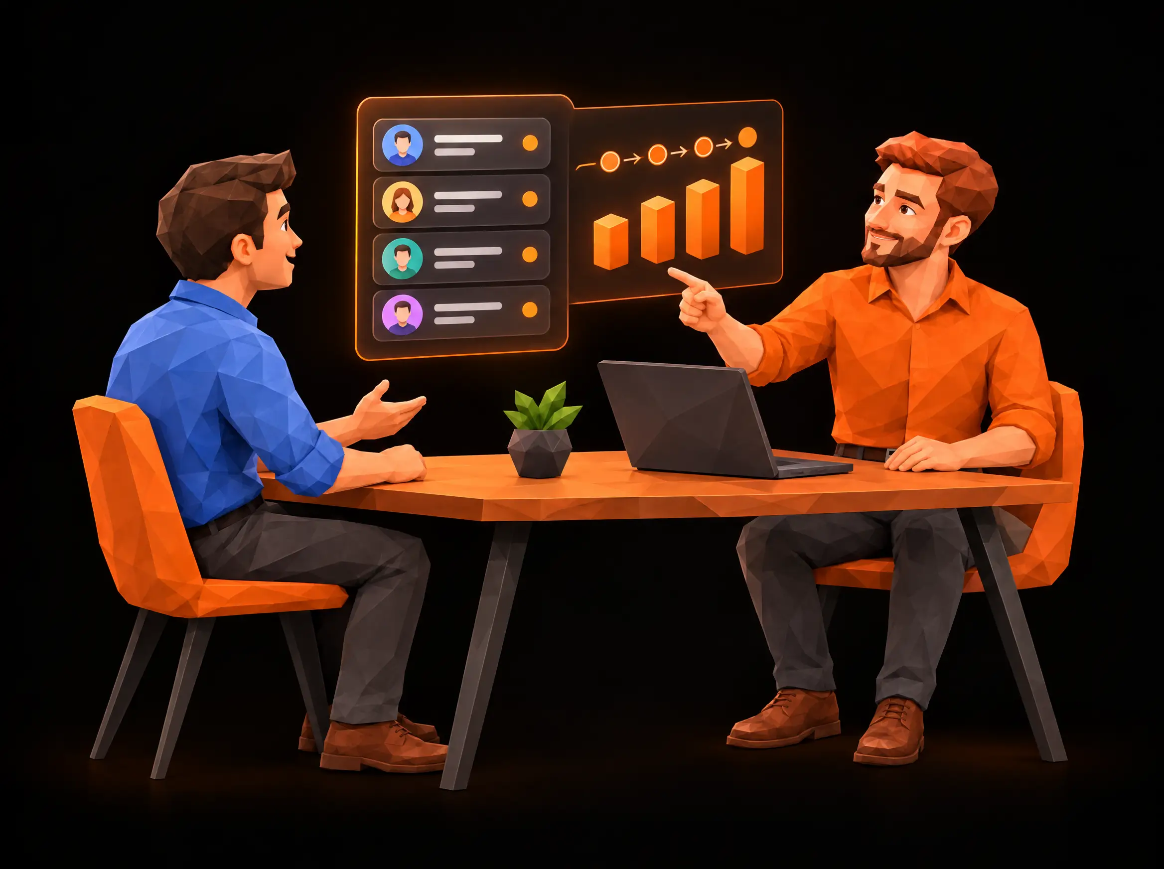 Illustratie: Tulipsoft bouwt een eigen CRM voor een klant