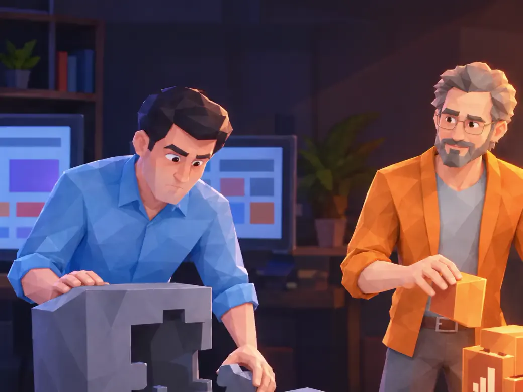 Animatie: een standaardpakket past niet, een collega van Tulipsoft bouwt eigen software die wel precies past